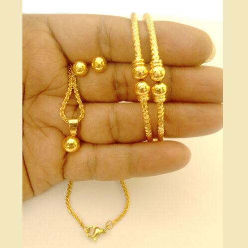 Gold Plated jewellery set